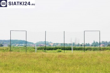 Siatki Oleśnica - Solidne ogrodzenie boiska piłkarskiego dla powiatu oleśnickiego